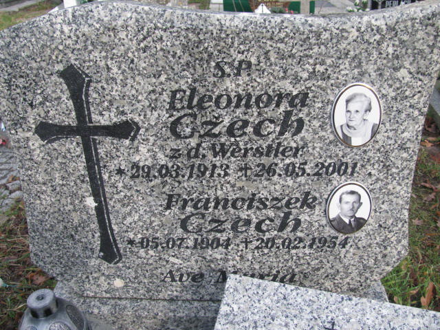 Eleonora Czech 1913 Żary CK 4986 - Grobonet - Wyszukiwarka osób pochowanych