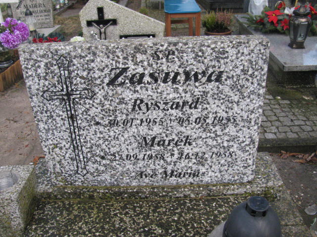 Ryszard Zasuwa 1955 Żary CK 4986 - Grobonet - Wyszukiwarka osób pochowanych