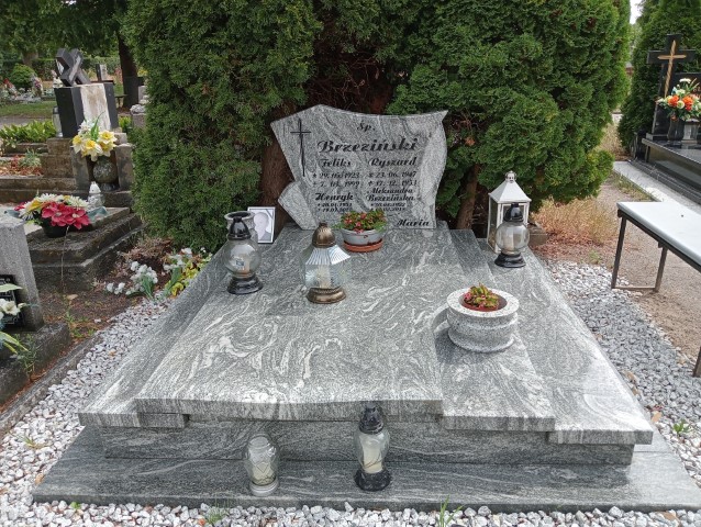 Grób Aleksandra Brzezińska