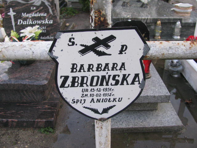 Barbara Zbroińska 1951 Żary CK 4986 - Grobonet - Wyszukiwarka osób pochowanych