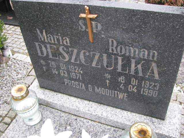 Maria Deszczułka 1924 Żary CK 4986 - Grobonet - Wyszukiwarka osób pochowanych