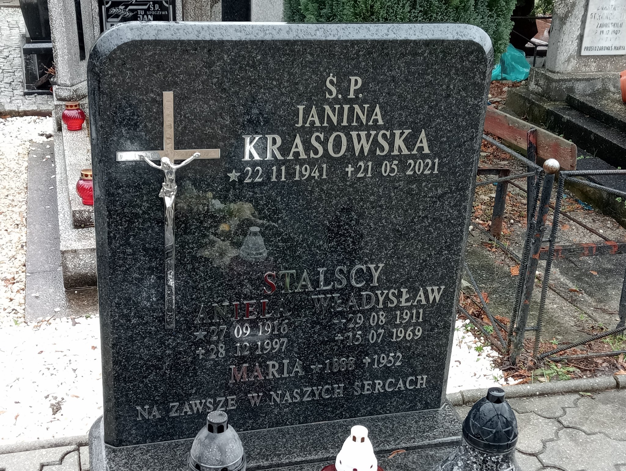 Janina Krasowska 1941 Żary CK 4986 - Grobonet - Wyszukiwarka osób pochowanych
