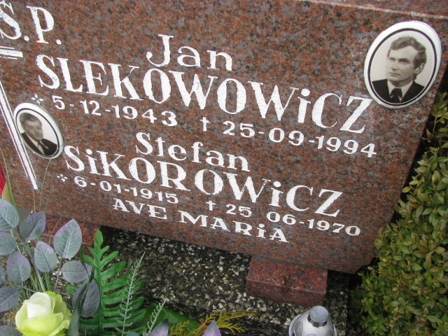 Stefan Sikorowicz 1915 Żary CK 4986 - Grobonet - Wyszukiwarka osób pochowanych