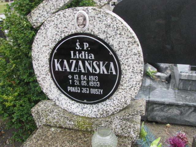Lidia Kazańska 1913 Żary CK 4986 - Grobonet - Wyszukiwarka osób pochowanych