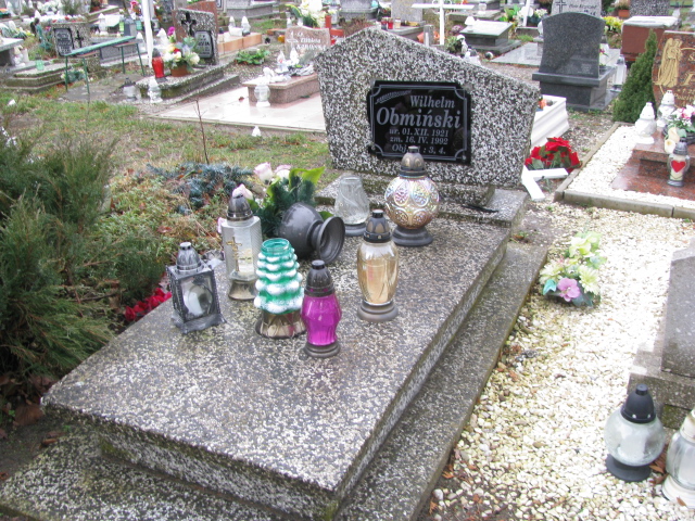 Grób Wilhelm Obmiński