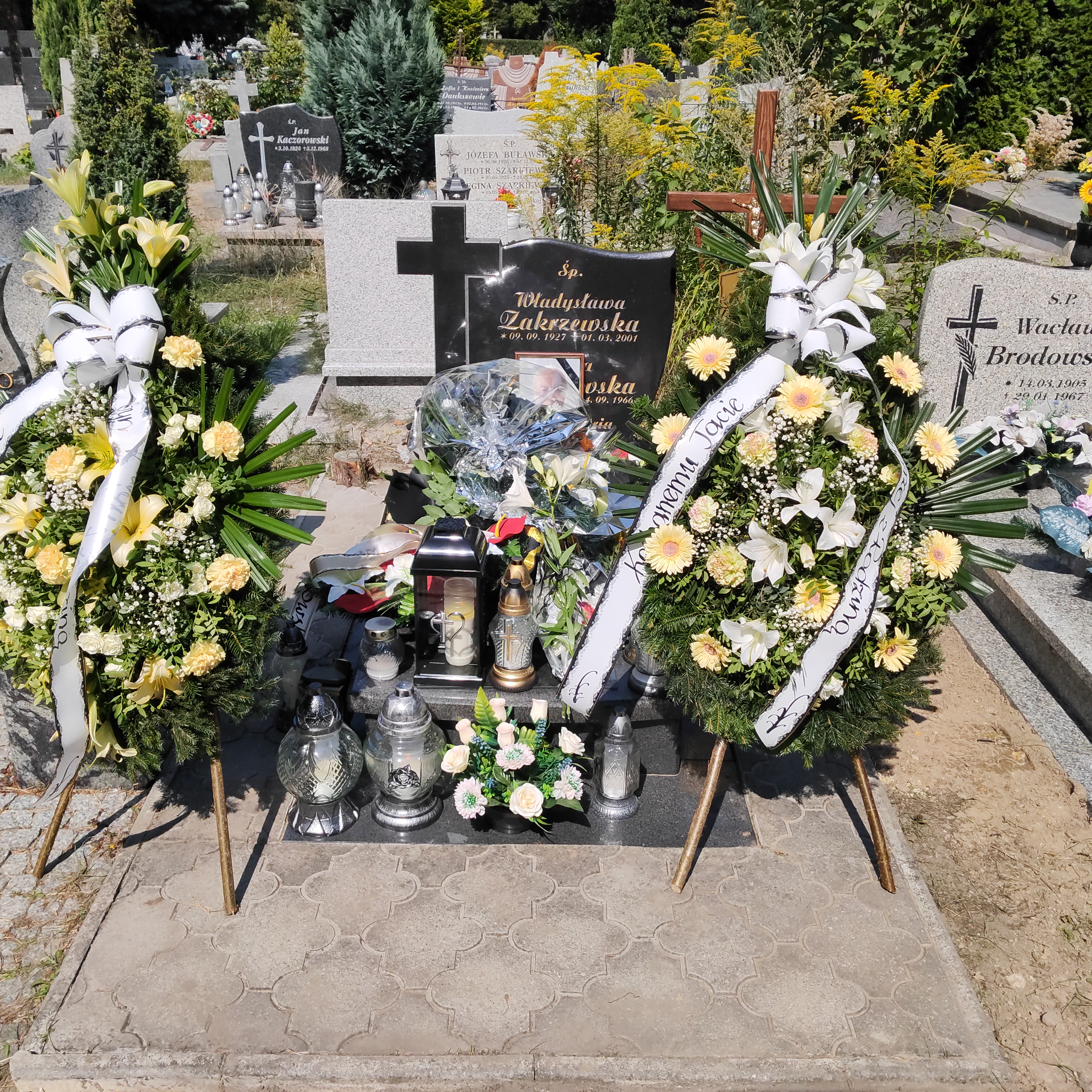 Grób Władysława Zakrzewska