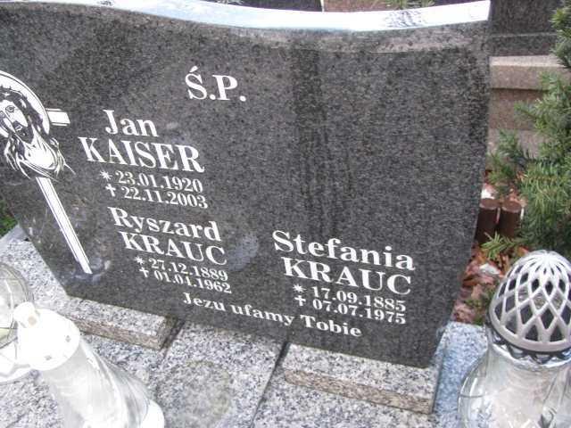 Ryszard Krauc 1889 Żary CK 4986 - Grobonet - Wyszukiwarka osób pochowanych