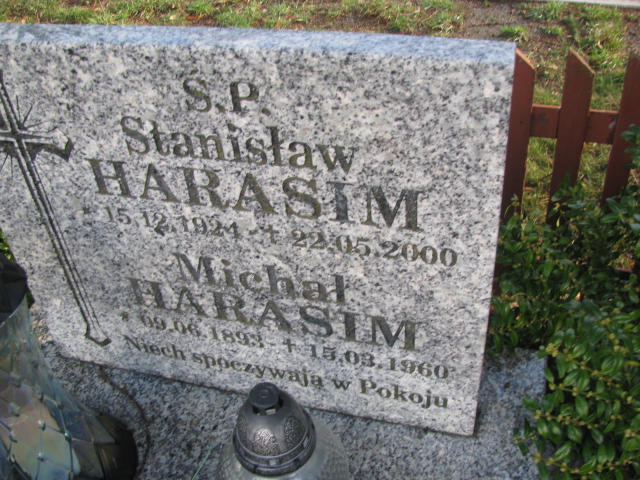 Stanisław Harasim 1924 Żary CK 4986 - Grobonet - Wyszukiwarka osób pochowanych
