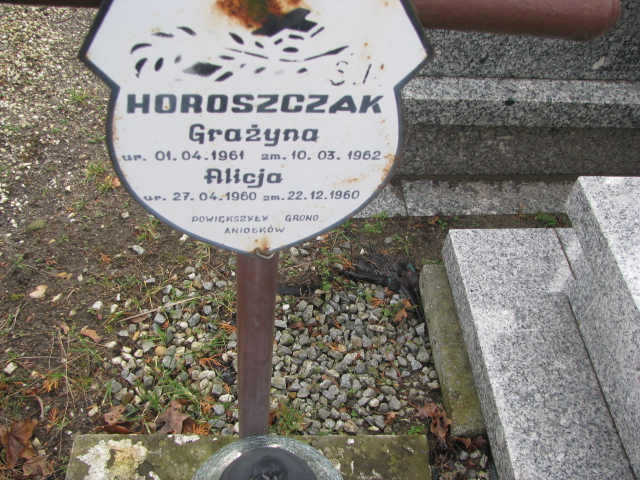 Grażyna Horoszczak 1961 Żary CK 4986 - Grobonet - Wyszukiwarka osób pochowanych