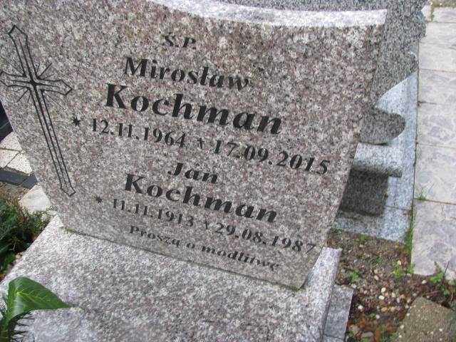 Mirosław Kochman 1964 Żary CK 4986 - Grobonet - Wyszukiwarka osób pochowanych