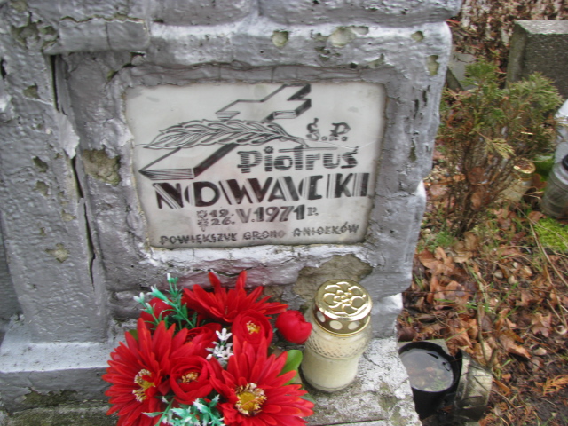 Piotr Nowacki 1971 Żary CK 4986 - Grobonet - Wyszukiwarka osób pochowanych