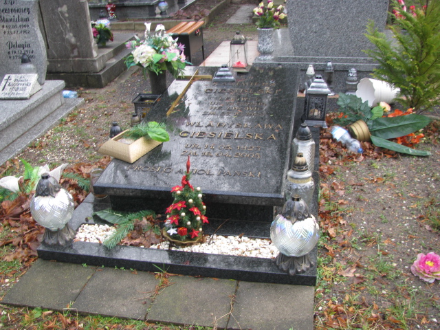 Grób Władysława Ciesielska