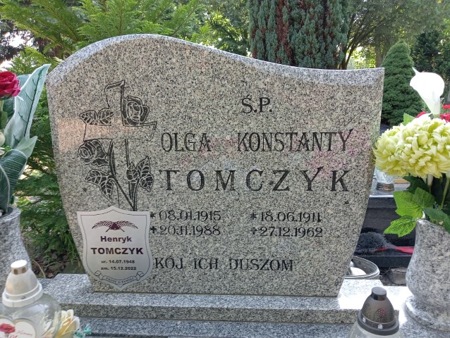 Henryk Tomczyk 1948 Żary CK 4986 - Grobonet - Wyszukiwarka osób pochowanych