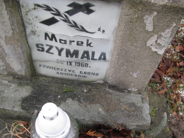 Marek Szymala 1968 Żary CK 4986 - Grobonet - Wyszukiwarka osób pochowanych