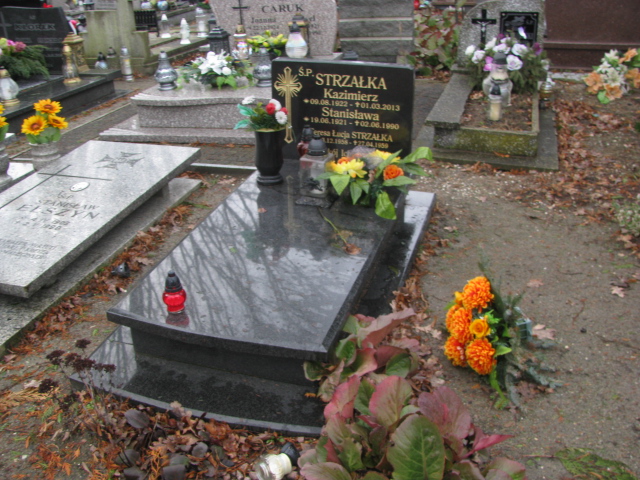 Grób Kazimierz Strzałka