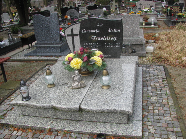 Grób Genowefa Trzcińska