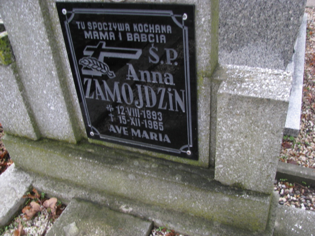 Anna Zamojdzin 1893 Żary CK 4986 - Grobonet - Wyszukiwarka osób pochowanych