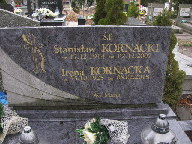 Stanisław Kornacki 1914 Żary CK 4986 - Grobonet - Wyszukiwarka osób pochowanych