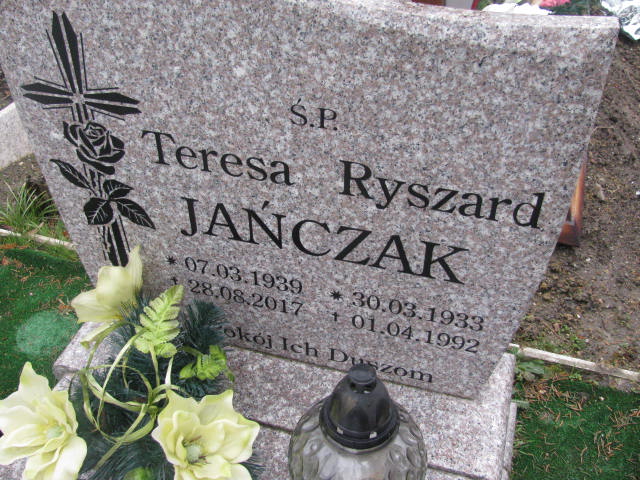 Ryszard Jańczak 1933 Żary CK 4986 - Grobonet - Wyszukiwarka osób pochowanych