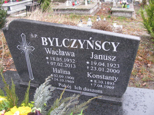 Konstanty Bylczyński 1893 Żary CK 4986 - Grobonet - Wyszukiwarka osób pochowanych