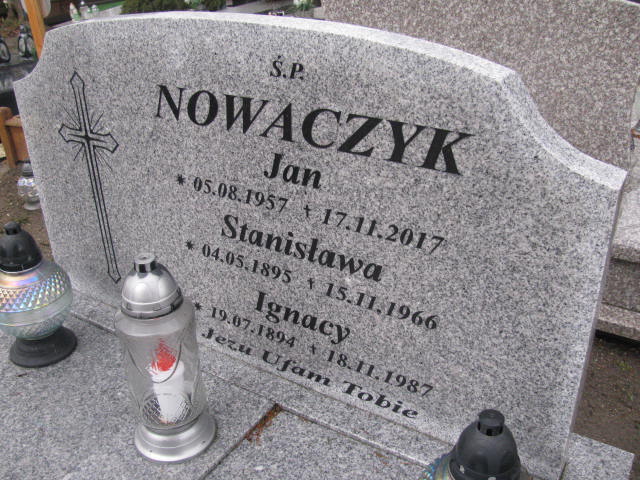 Jan Nowaczyk 1957 Żary CK 4986 - Grobonet - Wyszukiwarka osób pochowanych