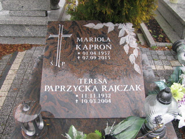 Mariola Kaproń 1957 Żary CK 4986 - Grobonet - Wyszukiwarka osób pochowanych