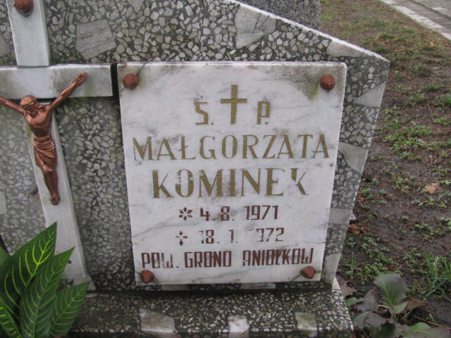Małgorzata Kominek 1971 Żary CK 4986 - Grobonet - Wyszukiwarka osób pochowanych