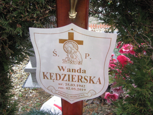 Wanda Kędzierska 1942 Żary CK 4986 - Grobonet - Wyszukiwarka osób pochowanych