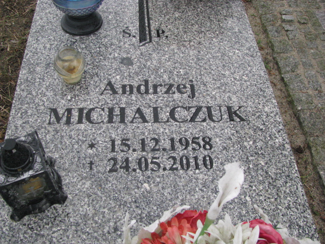 Andrzej Michalczuk 1958 Żary CK 4986 - Grobonet - Wyszukiwarka osób pochowanych