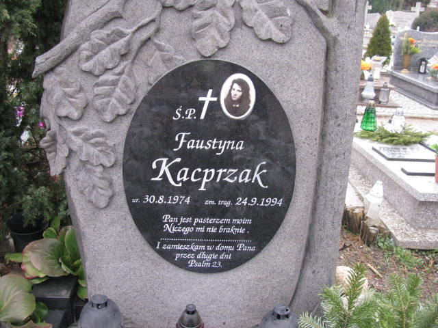 Grób Faustyna Kacprzak