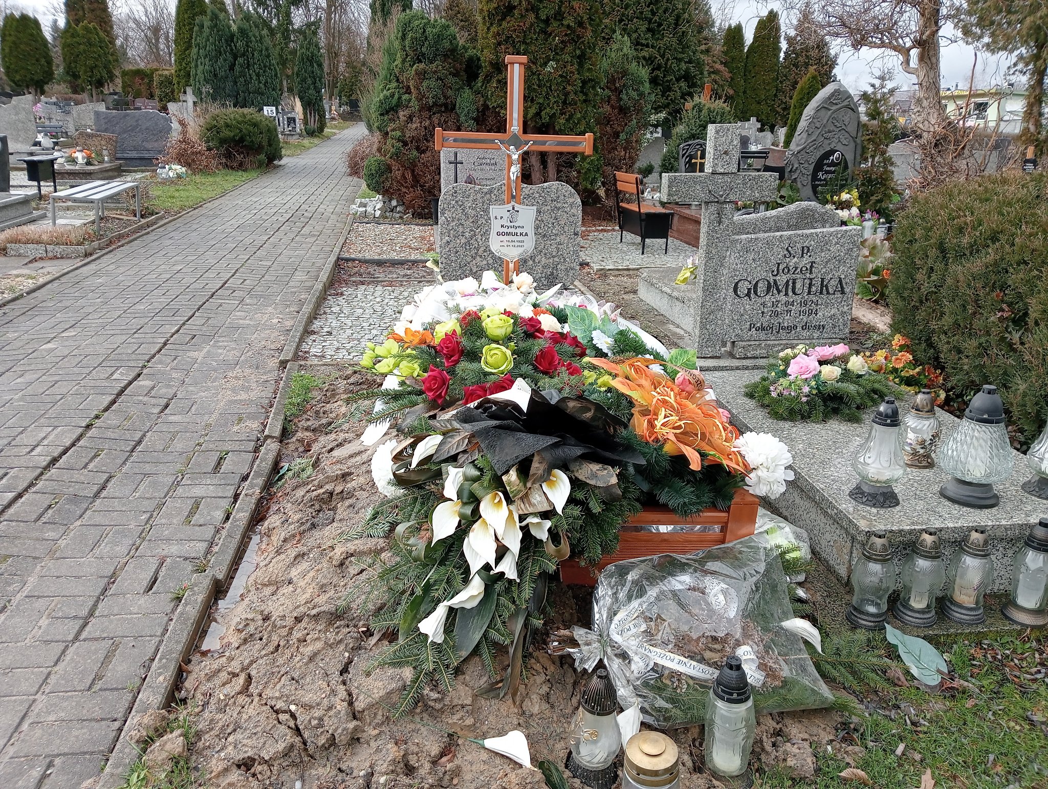 Grób Krystyna Gomułka