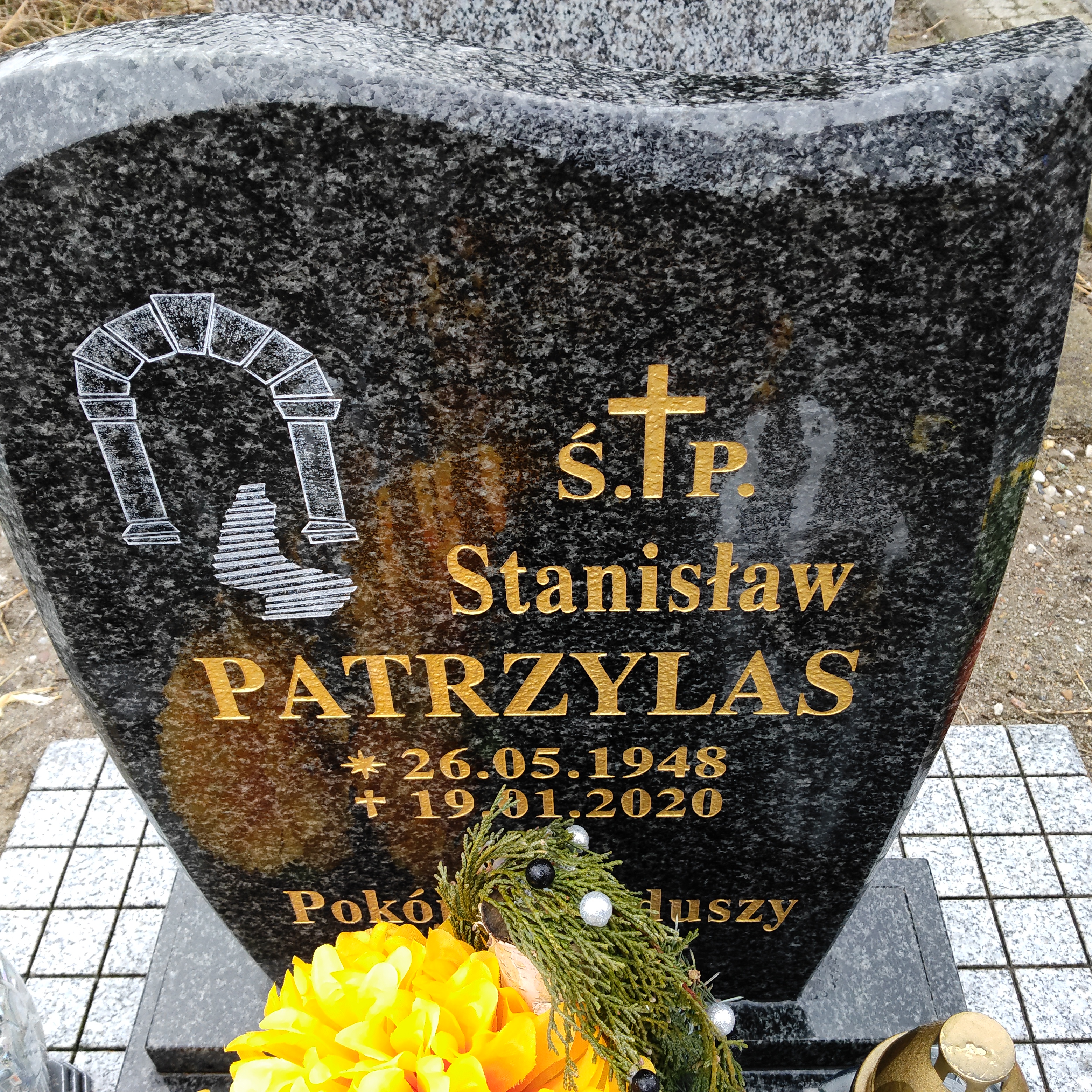 Stanisław Patrzylas 1948 Żary CK 4986 - Grobonet - Wyszukiwarka osób pochowanych