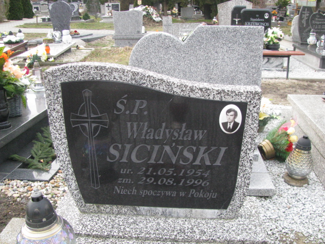 Władysław Siciński 1954 Żary CK 4986 - Grobonet - Wyszukiwarka osób pochowanych