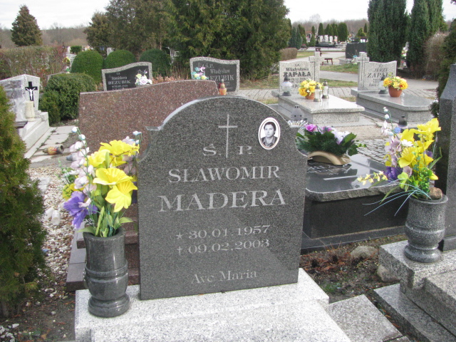 Sławomir Madera 1957 Żary CK 4986 - Grobonet - Wyszukiwarka osób pochowanych