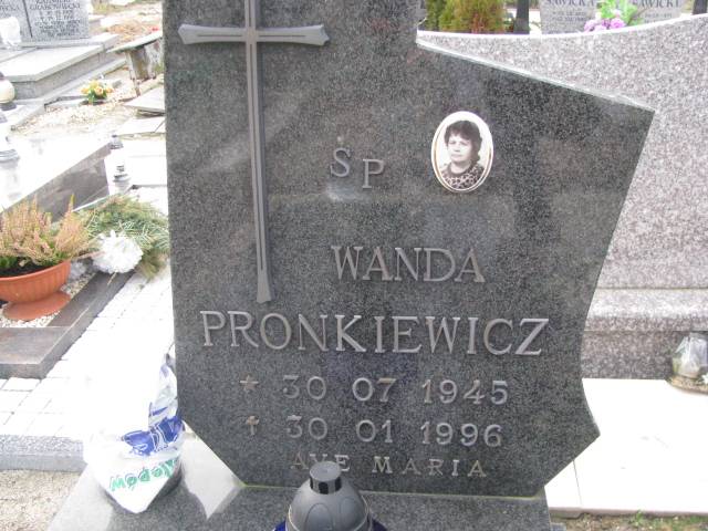 Wanda Pronkiewicz 1945 Żary CK 4986 - Grobonet - Wyszukiwarka osób pochowanych
