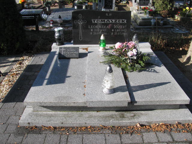 Grób Aniela Gałęzowska