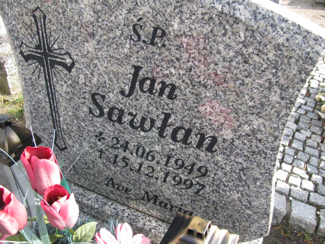 Jan Sawłan 1949 Żary CK 4986 - Grobonet - Wyszukiwarka osób pochowanych