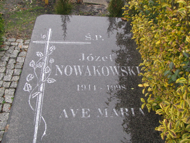 Józef Nowakowski 1943 Żary CK 4986 - Grobonet - Wyszukiwarka osób pochowanych