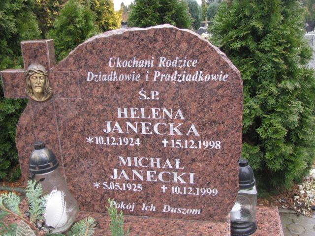 Helena Janecka 1924 Żary CK 4986 - Grobonet - Wyszukiwarka osób pochowanych