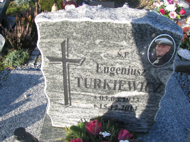 Eugeniusz Turkiewicz 1923 Żary CK 4986 - Grobonet - Wyszukiwarka osób pochowanych