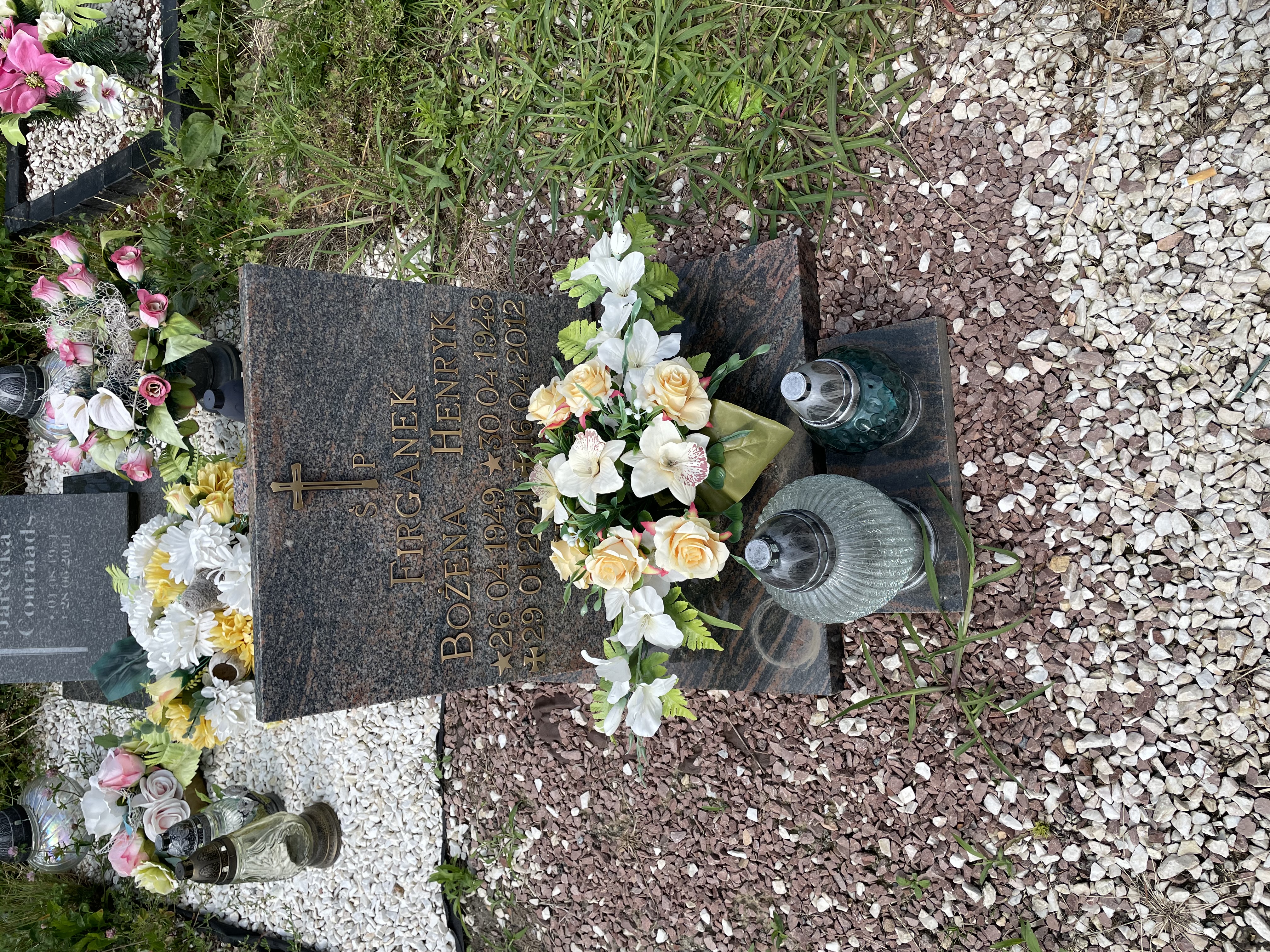 Grób Henryk Firganek