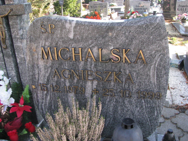 Agnieszka Michalska 1979 Żary CK 4986 - Grobonet - Wyszukiwarka osób pochowanych