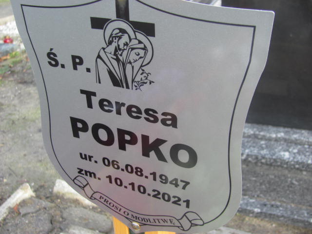 Jerzy Popko 1945 Żary CK 4986 - Grobonet - Wyszukiwarka osób pochowanych