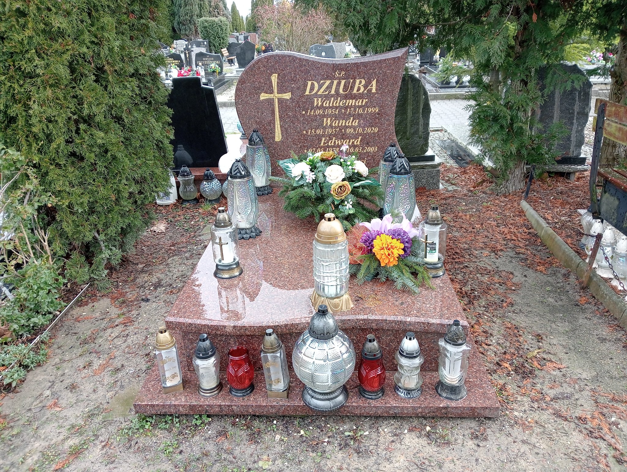 Grób Waldemar Dziuba