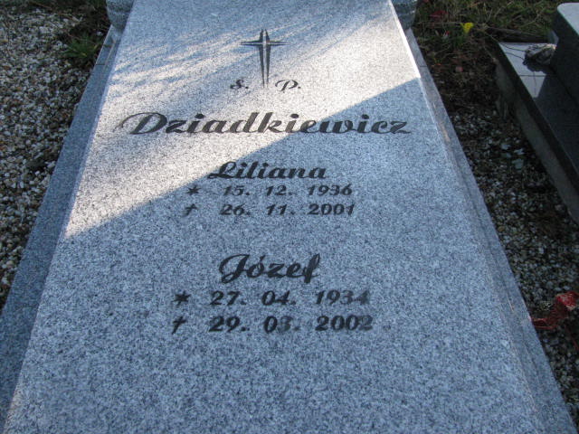 Lilianna Dziadkiewicz 1936 Żary CK 4986 - Grobonet - Wyszukiwarka osób pochowanych