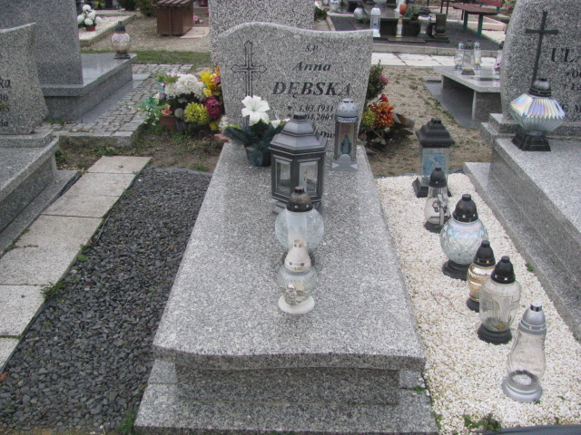 Grób Anna Dębska