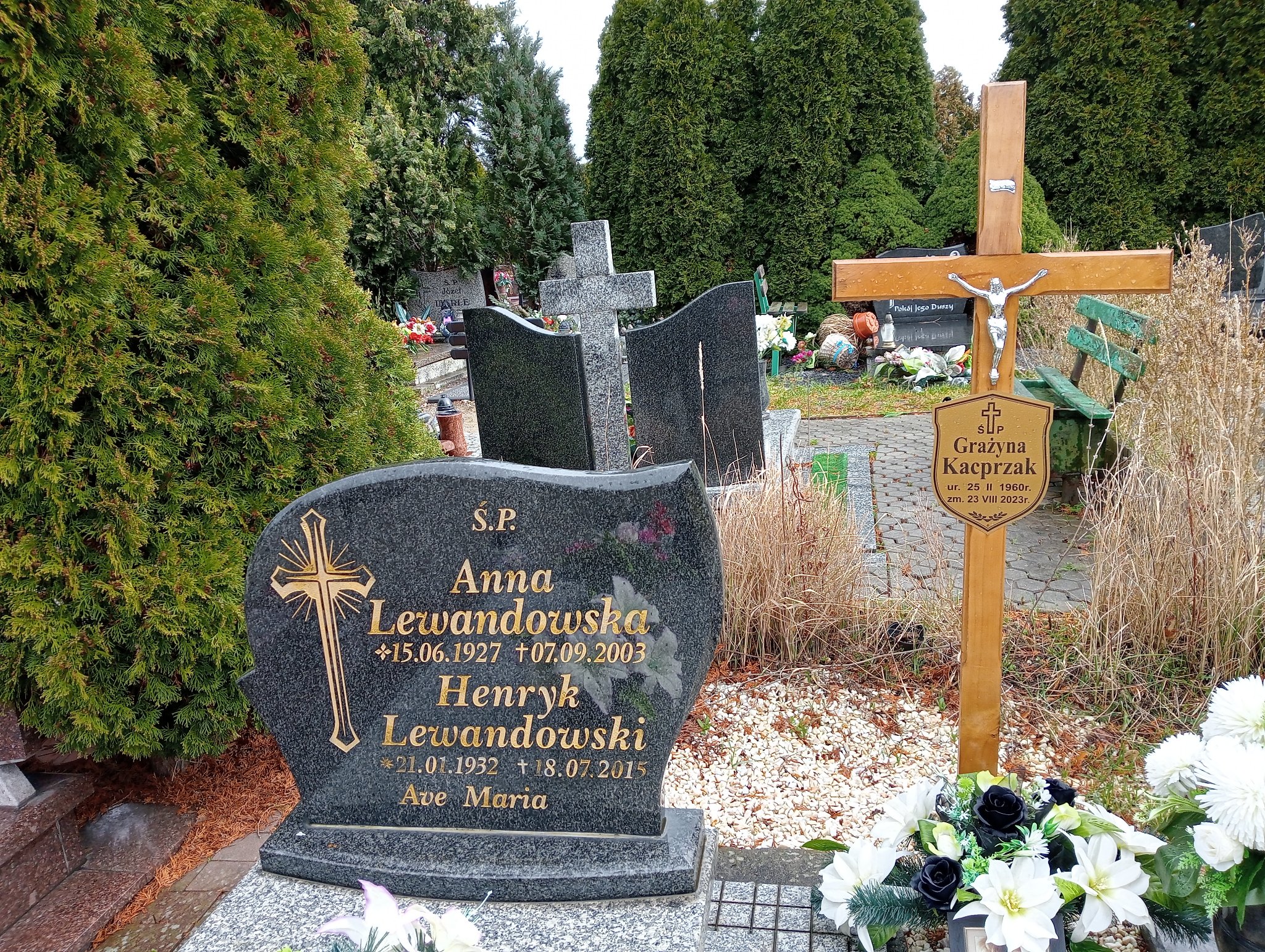 Grażyna Kacprzak 1960 Żary CK 4986 - Grobonet - Wyszukiwarka osób pochowanych