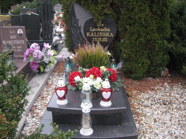 Grób Leokadia Kalińska