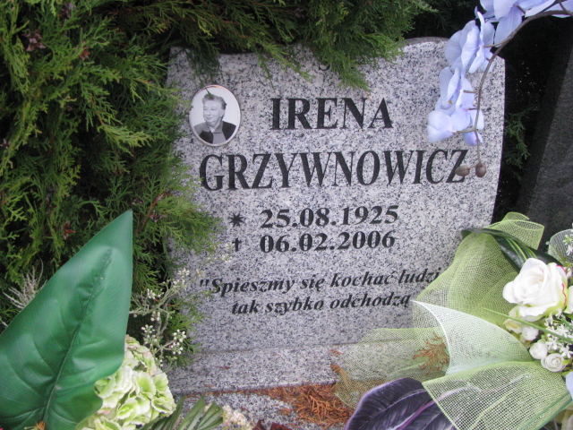 Józef Grzywnowicz 1924 Żary CK 4986 - Grobonet - Wyszukiwarka osób pochowanych