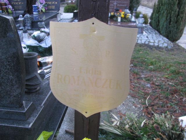 Lidia Romańczuk 1926 Żary CK 4986 - Grobonet - Wyszukiwarka osób pochowanych